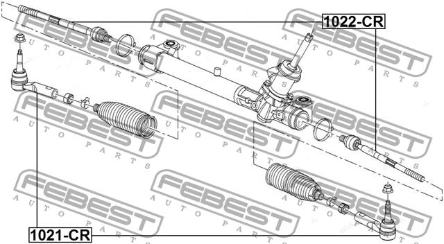 Febest Tie rod end – price [object Object] PLN