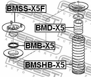 Buy Febest BMSSX5F – good price at EXIST.AE!