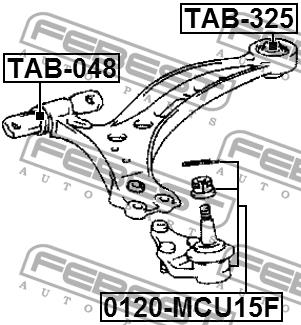 Buy Febest 0120-MCU15F at a low price in United Arab Emirates!