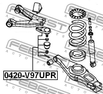 Febest Ball joint – price 77 PLN