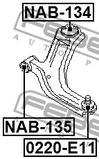 Febest Ball joint – price 51 PLN