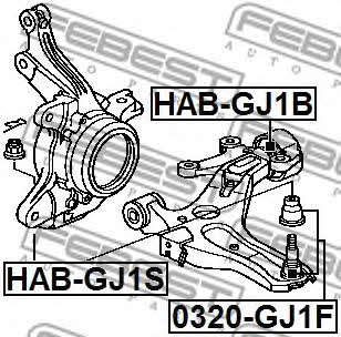 Buy Febest 0320GJ1F – good price at EXIST.AE!