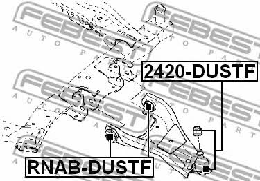 Buy Febest 2420DUSTF – good price at EXIST.AE!