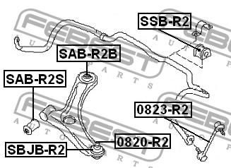 Buy Febest SABR2S – good price at EXIST.AE!