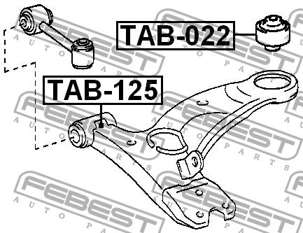 Buy Febest TAB125 – good price at EXIST.AE!