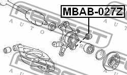 Febest Bearing, wheel bearing housing – price [object Object] PLN