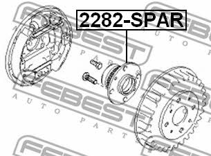 Wheel hub Febest 2282-SPAR