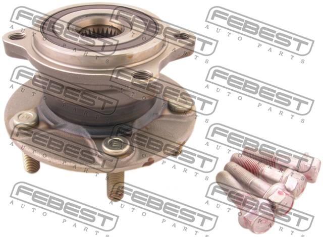 Rear wheel hub Febest 0482-D5RM