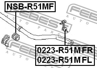 Buy Febest NSBR51MF – good price at EXIST.AE!