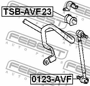 Buy Febest TSBAVF23 – good price at EXIST.AE!