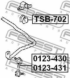 Buy Febest TSB702 – good price at EXIST.AE!