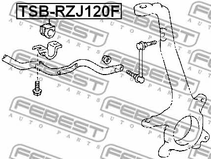 Buy Febest TSBRZJ120F – good price at EXIST.AE!