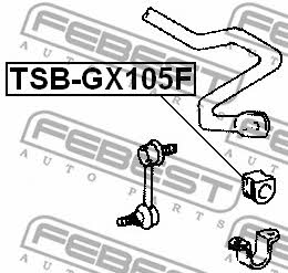 Buy Febest TSBGX105F – good price at EXIST.AE!