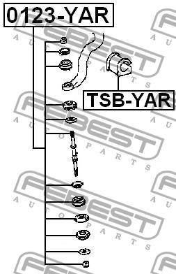 Buy Febest TSBYAR – good price at EXIST.AE!