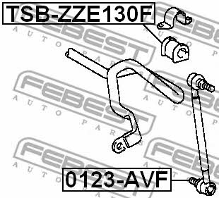 Buy Febest TSB-ZZE130F at a low price in United Arab Emirates!