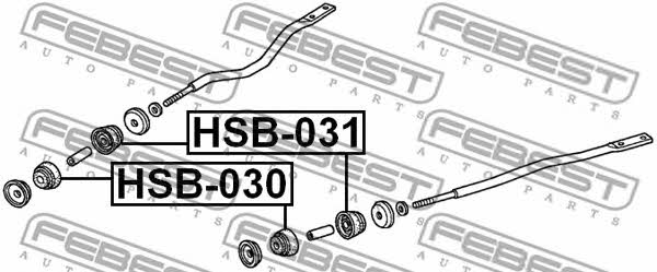 Buy Febest HSB031 – good price at EXIST.AE!