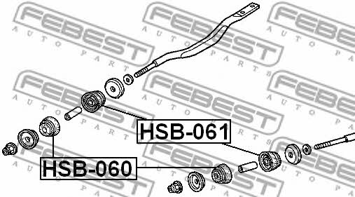 Buy Febest HSB060 – good price at EXIST.AE!
