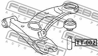 Febest Bushes Hob – price 17 PLN