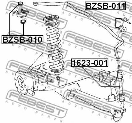 Buy Febest BZSB011 – good price at EXIST.AE!