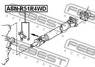 Buy Febest ASNR51R4WD – good price at EXIST.AE!