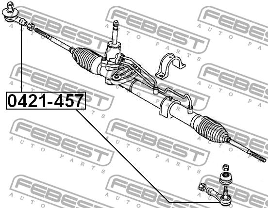 Febest Tie rod end outer – price