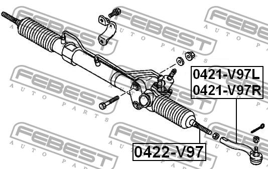 Buy Febest 0421V97R – good price at EXIST.AE!