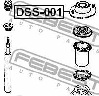 Febest Front Shock Absorber Support – price 90 PLN