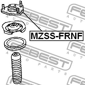 Febest Front Shock Absorber Support – price 205 PLN