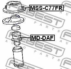 Febest Front Shock Absorber Support – price