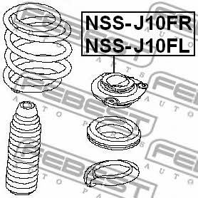 Febest Front Shock Absorber Right – price [object Object] PLN