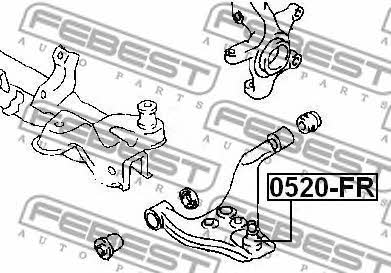 Febest Ball joint – price 76 PLN