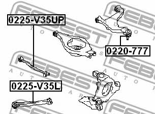 Ball joint Febest 0220-777