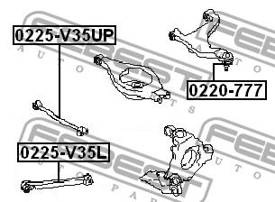 Febest Ball joint – price 37 PLN