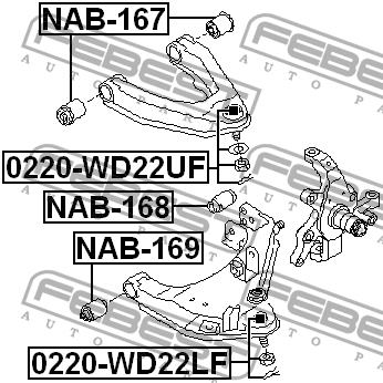 Febest Ball joint – price [object Object] PLN