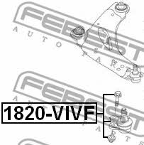 Febest Ball joint – price 59 PLN