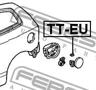 Febest Fuel tank buffer – price 9 PLN