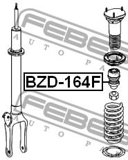 Front shock absorber bump Febest BZD-164F