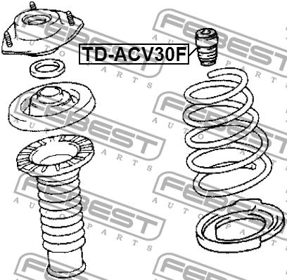 Febest Front shock absorber bump – price 35 PLN