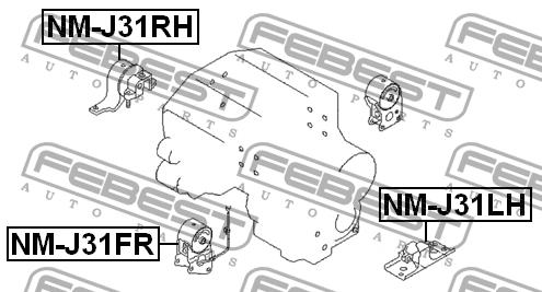 Buy Febest NMJ31FR – good price at EXIST.AE!