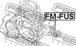 Febest Gearbox mount rear – price [object Object] PLN
