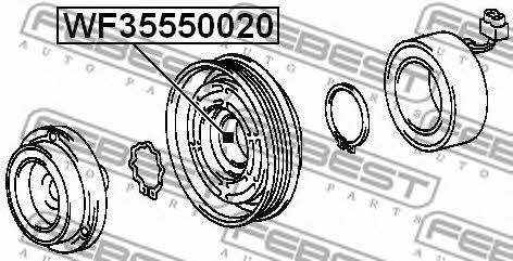 Buy Febest WF35550020 – good price at EXIST.AE!
