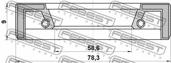 Buy Febest 95FAY-60780909X at a low price in United Arab Emirates!