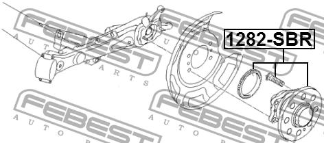 Wheel Hub Febest 1282-SBR