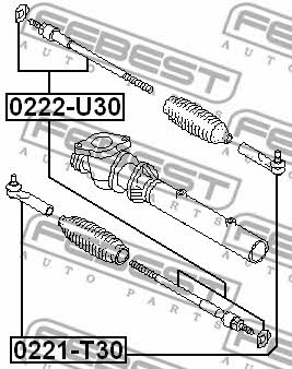 Buy Febest 0222U30 – good price at EXIST.AE!