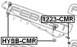 Febest Rear stabilizer bar – price 61 PLN