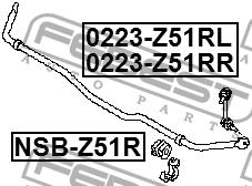 Buy Febest 0223-Z51RR at a low price in United Arab Emirates!