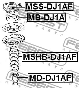 Buy Febest MBDJ1A – good price at EXIST.AE!