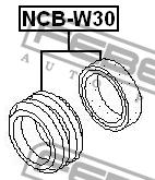 Driveshaft outboard bearing Febest NCB-W30