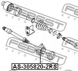 Buy Febest AS-305820-2RS at a low price in United Arab Emirates!