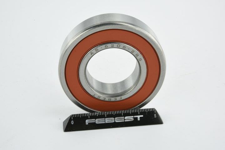 Drive shaft bearing Febest AS-6206-2RS
